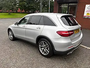 Used 2017 Mercedes-Benz Glc AMG Line Silver - Interior and Exterior details 5