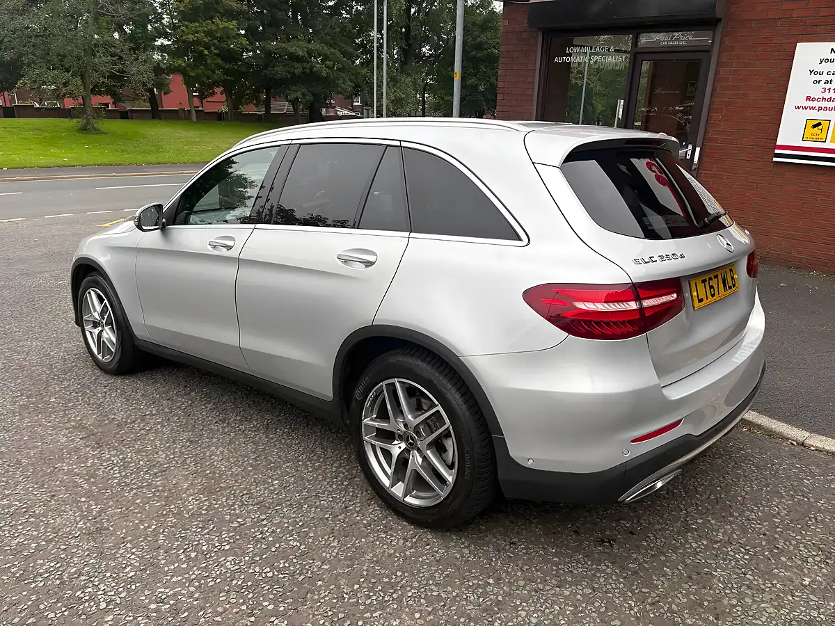 Used 2017 Mercedes-Benz Glc AMG Line Silver - Interior and Exterior details 5