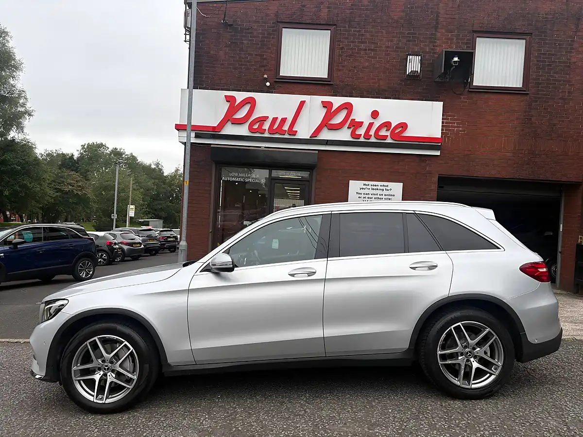 Used 2017 Mercedes-Benz Glc AMG Line Silver - Interior and Exterior details 6