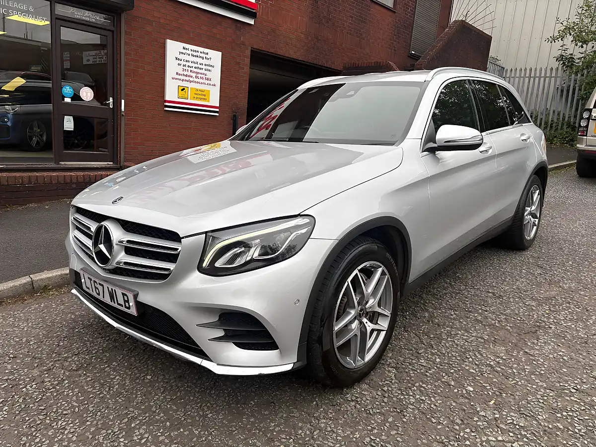 Used 2017 Mercedes-Benz Glc AMG Line Silver - Interior and Exterior details 7