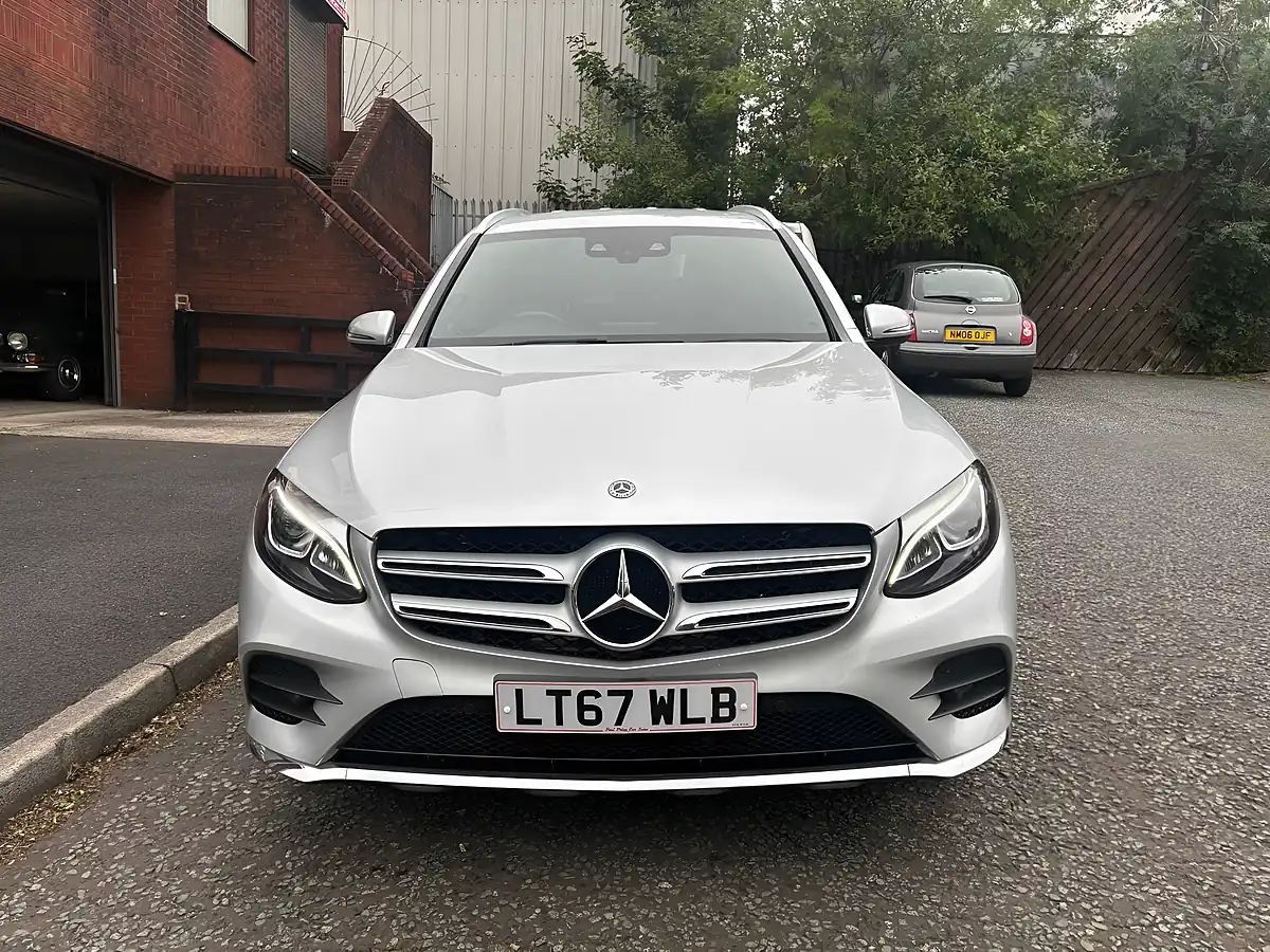 Used 2017 Mercedes-Benz Glc AMG Line Silver - Interior and Exterior details 8