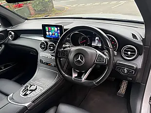 Used 2017 Mercedes-Benz Glc AMG Line Silver - Interior and Exterior details 9