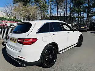 Used 2017 Mercedes-Benz Glc AMG Line White - Interior and Exterior details 11