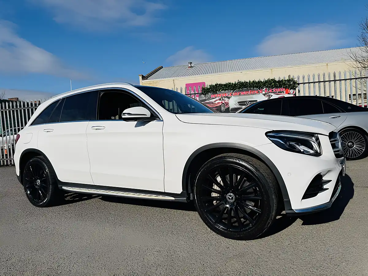Used 2017 Mercedes-Benz Glc AMG Line White - Interior and Exterior details 14