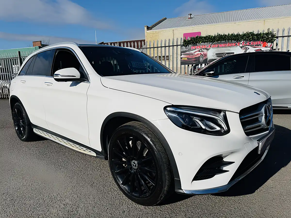 Used 2017 Mercedes-Benz Glc AMG Line White - Interior and Exterior details 15