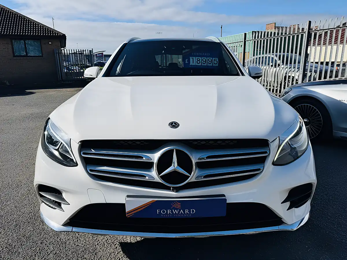 Used 2017 Mercedes-Benz Glc AMG Line White - Interior and Exterior details 16