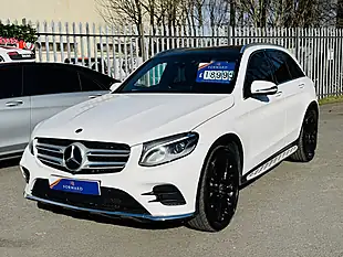 Used 2017 Mercedes-Benz Glc AMG Line White - Interior and Exterior details 4