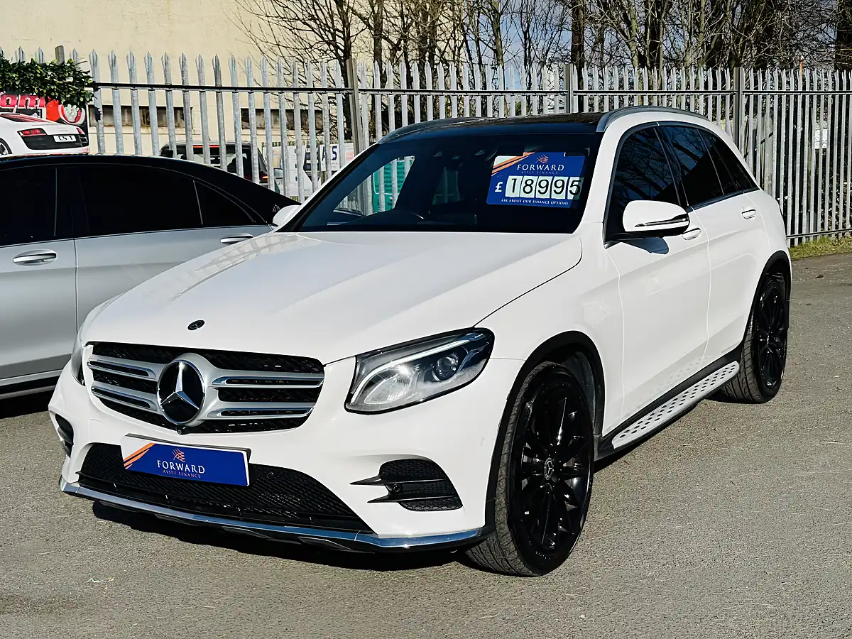 Used 2017 Mercedes-Benz Glc AMG Line White - Interior and Exterior details 4