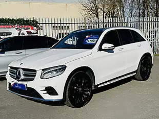 Used 2017 Mercedes-Benz Glc AMG Line White - Interior and Exterior details 5