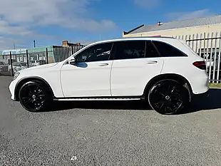 Used 2017 Mercedes-Benz Glc AMG Line White - Interior and Exterior details 6
