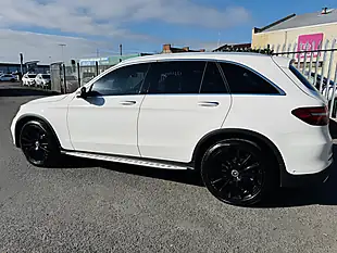 Used 2017 Mercedes-Benz Glc AMG Line White - Interior and Exterior details 9