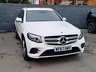 Used 2017 Mercedes-Benz Glc AMG Line White - Interior and Exterior details 3