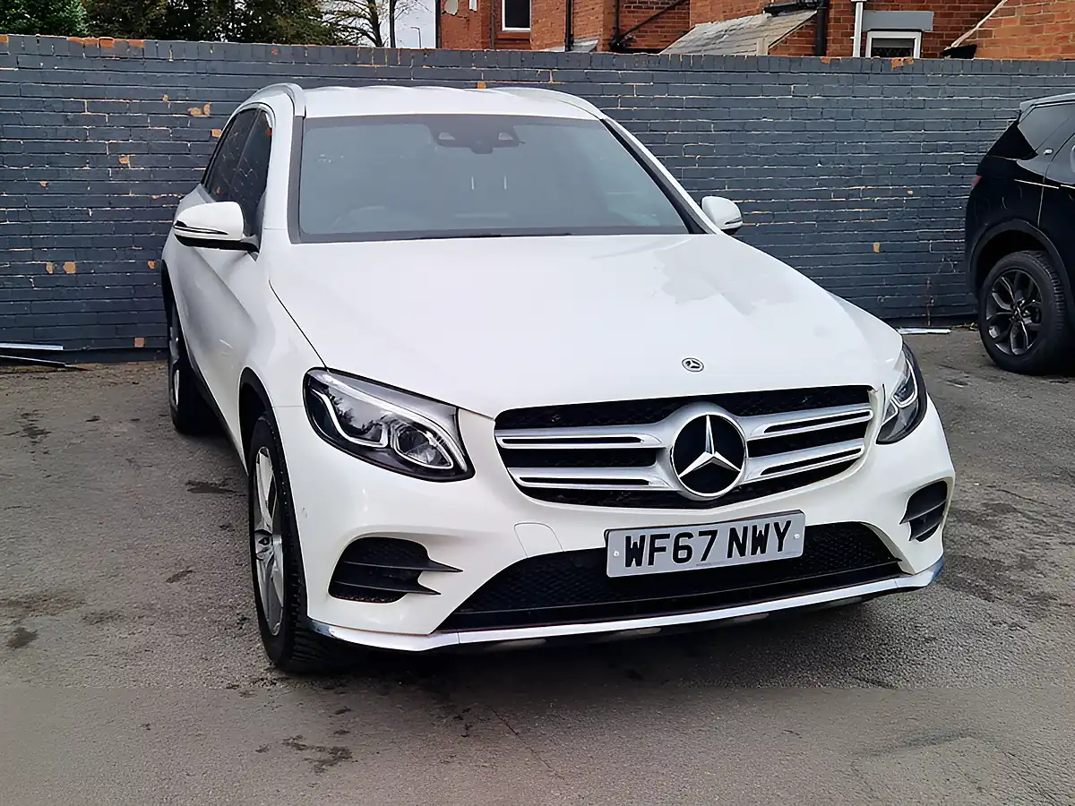Used 2017 Mercedes-Benz Glc AMG Line White - Interior and Exterior details 3