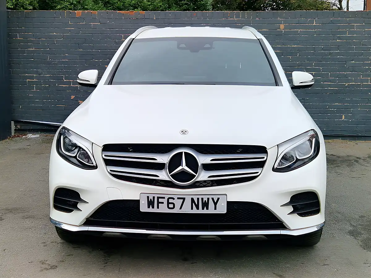 Used 2017 Mercedes-Benz Glc AMG Line White - Interior and Exterior details 4