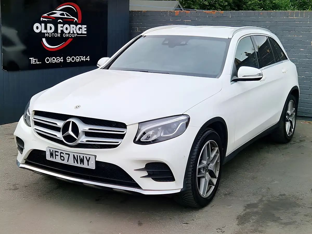Used 2017 Mercedes-Benz Glc AMG Line White - Interior and Exterior details 5
