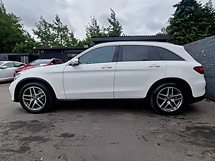 Used 2017 Mercedes-Benz Glc AMG Line White - Interior and Exterior details 6
