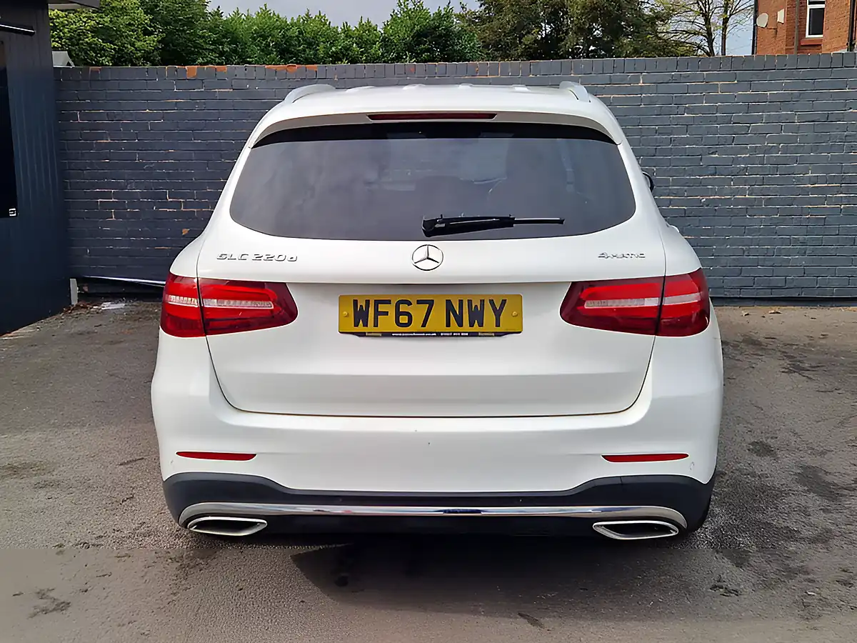 Used 2017 Mercedes-Benz Glc AMG Line White - Interior and Exterior details 9