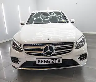 Used 2017 Mercedes-Benz Glc AMG Line White - Interior and Exterior details 2