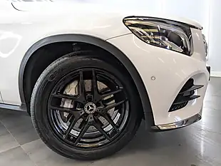Used 2017 Mercedes-Benz Glc AMG Line White - Interior and Exterior details 5