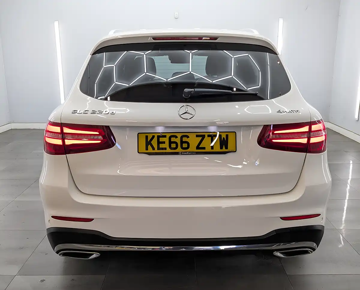 Used 2017 Mercedes-Benz Glc AMG Line White - Interior and Exterior details 7
