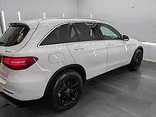 Used 2017 Mercedes-Benz Glc AMG Line White - Interior and Exterior details 8