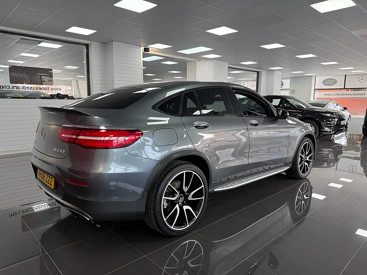 Used 2017 Mercedes-Benz Glc AMG Premium Coupe Grey - Interior and Exterior details 2