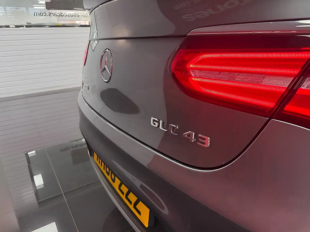 Used 2017 Mercedes-Benz Glc AMG Premium Coupe Grey - Interior and Exterior details 9