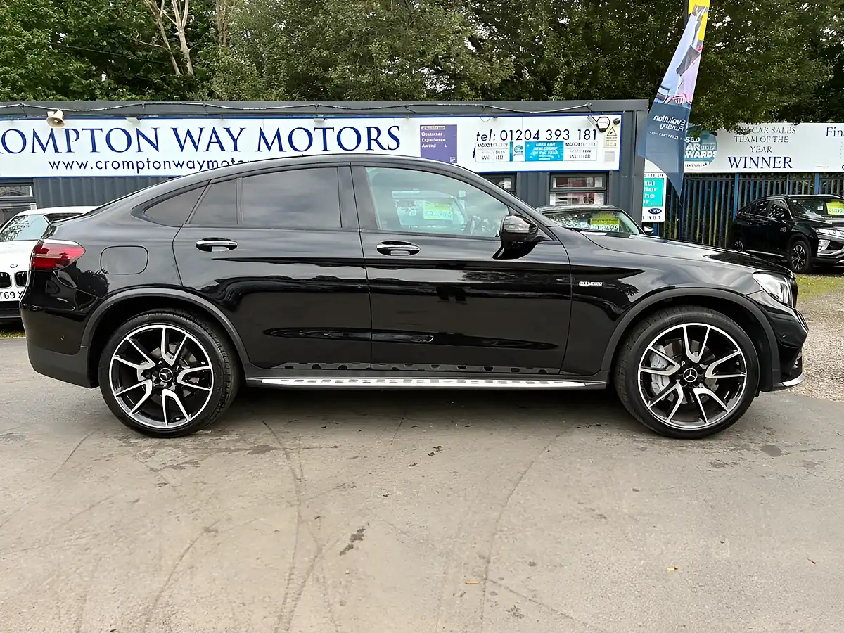 Used 2017 Mercedes-Benz Glc Premium Plus Coupe Black - Interior and Exterior details 3