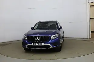 Used 2017 Mercedes-Benz Glc Sport Blue - Interior and Exterior details 2