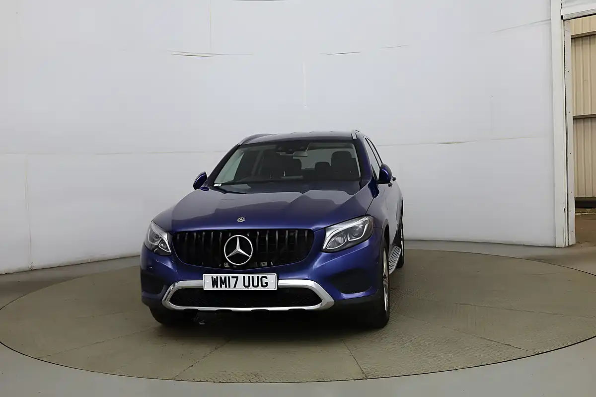 Used 2017 Mercedes-Benz Glc Sport Blue - Interior and Exterior details 2