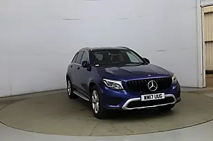 Used 2017 Mercedes-Benz Glc Sport Blue - Interior and Exterior details 3