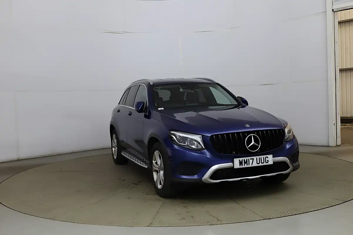 Used 2017 Mercedes-Benz Glc Sport Blue - Interior and Exterior details 3