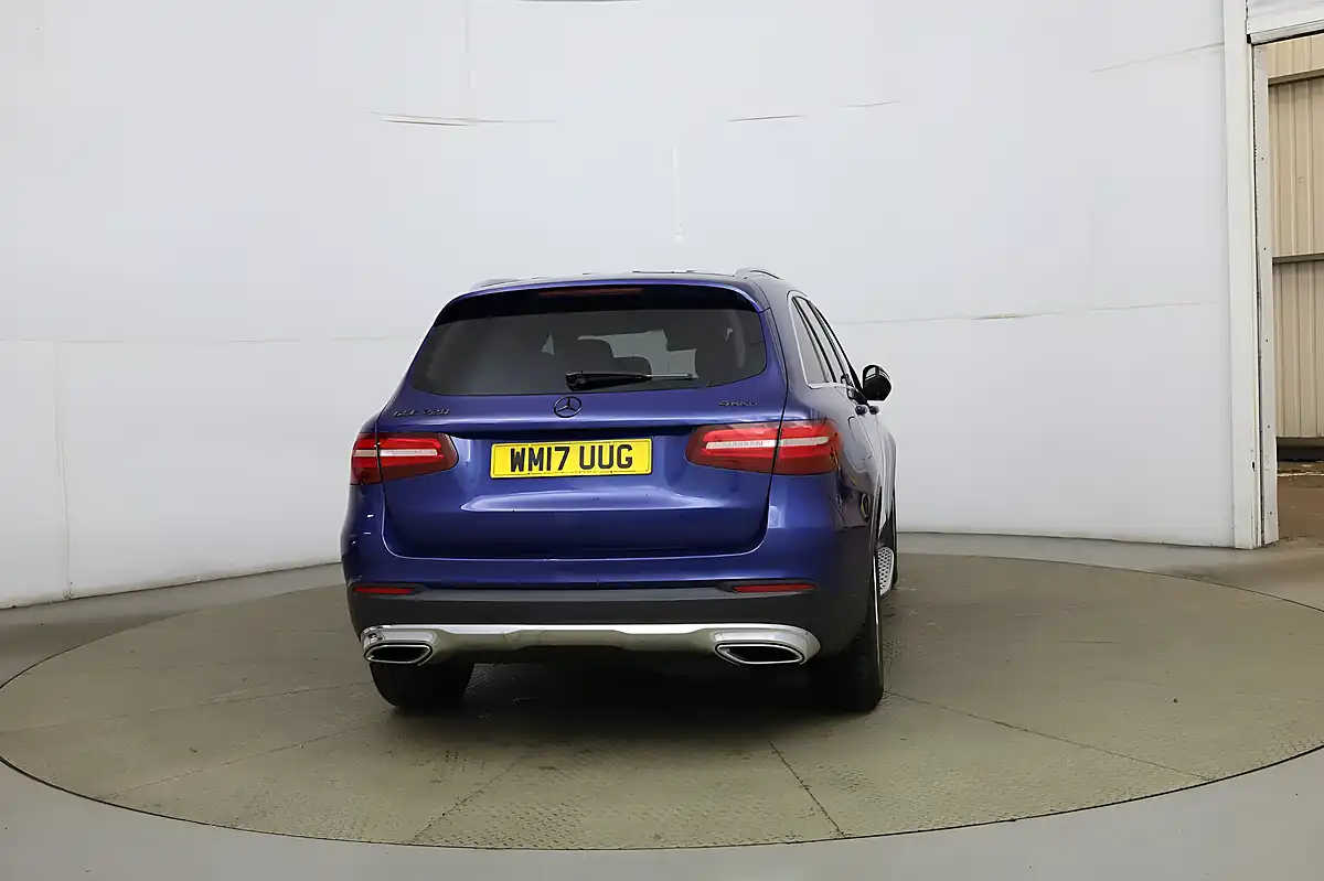 Used 2017 Mercedes-Benz Glc Sport Blue - Interior and Exterior details 4
