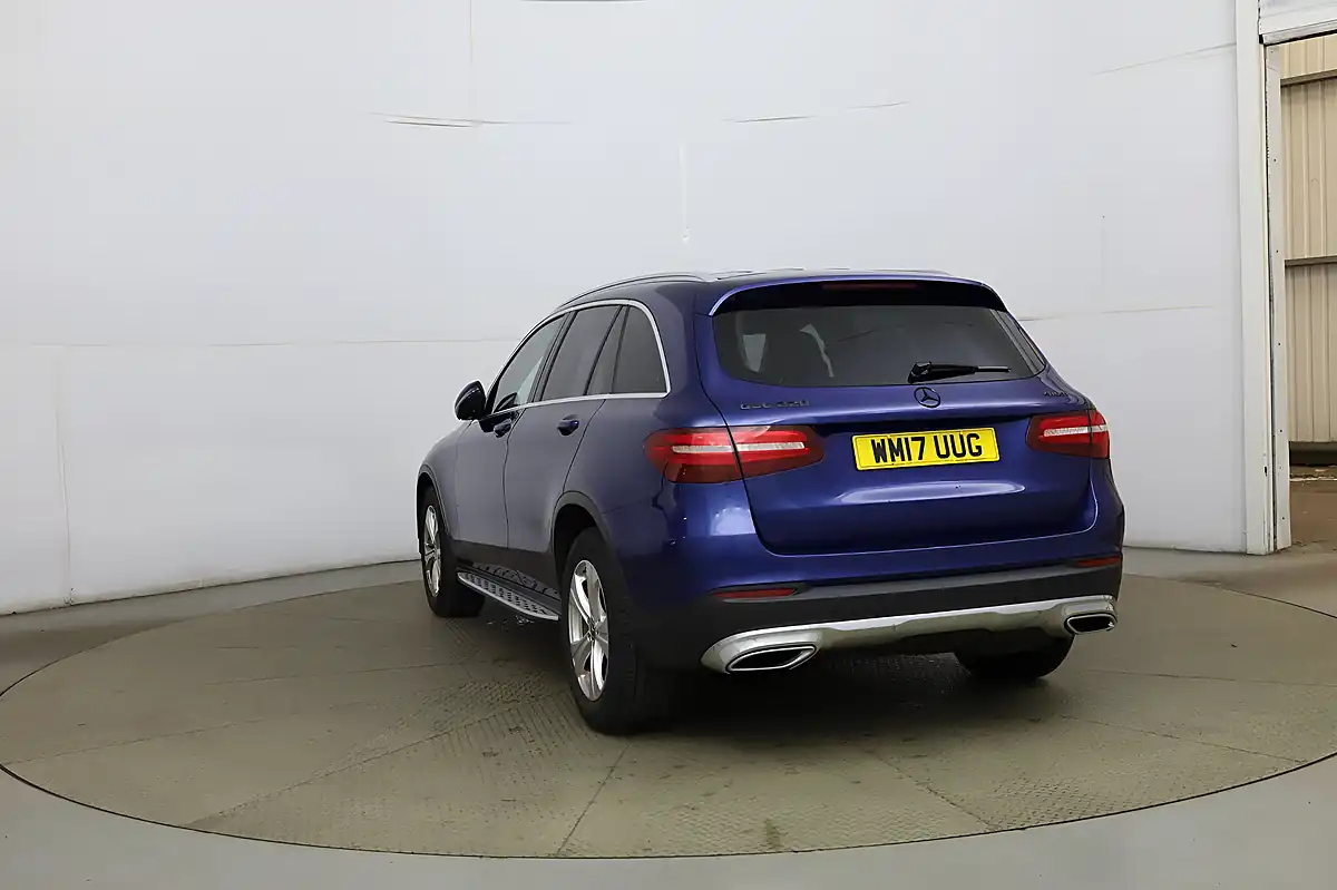 Used 2017 Mercedes-Benz Glc Sport Blue - Interior and Exterior details 5