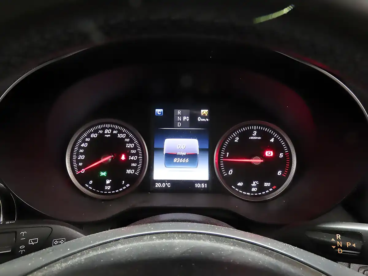 Used 2017 Mercedes-Benz Glc Sport Blue - Interior and Exterior details 7