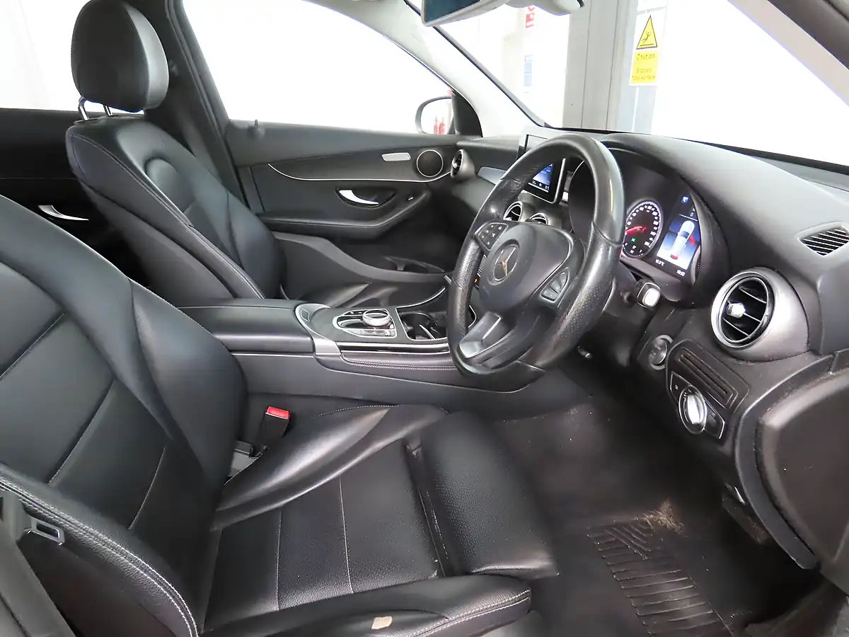 Used 2017 Mercedes-Benz Glc Sport Blue - Interior and Exterior details 8