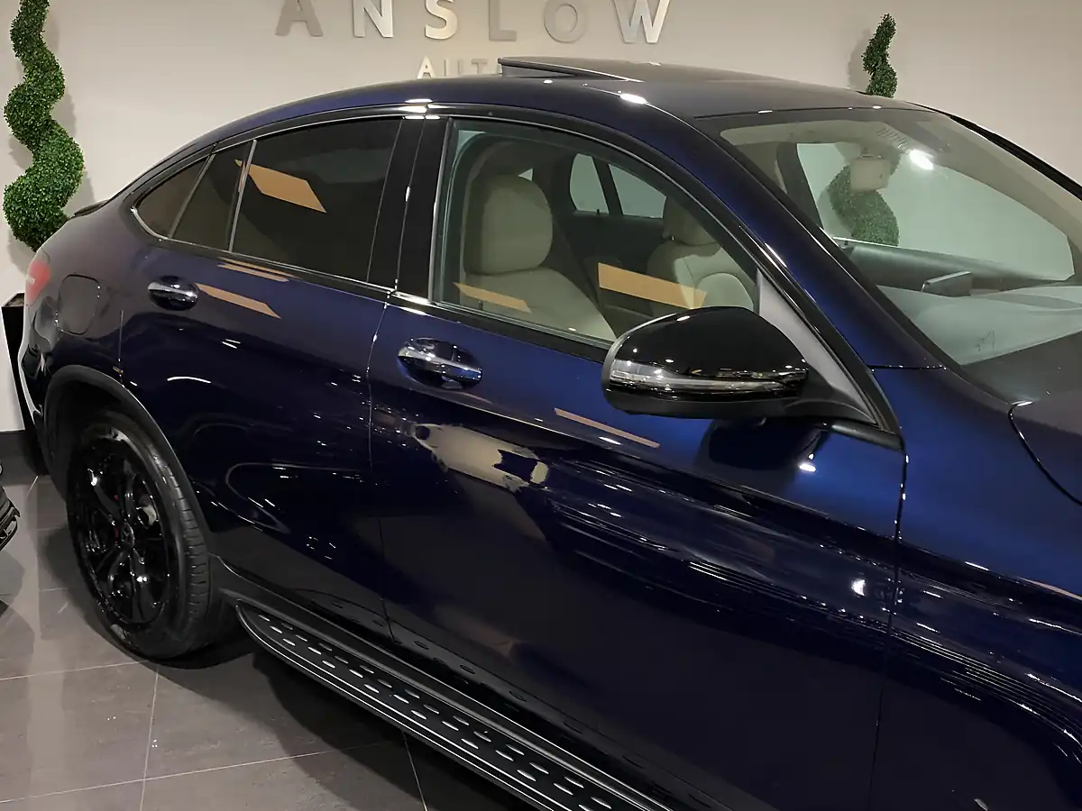 Used 2017 Mercedes-Benz Glc Sport (premium) Coupe Blue - Interior and Exterior details 10