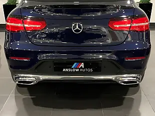 Used 2017 Mercedes-Benz Glc Sport (premium) Coupe Blue - Interior and Exterior details 11