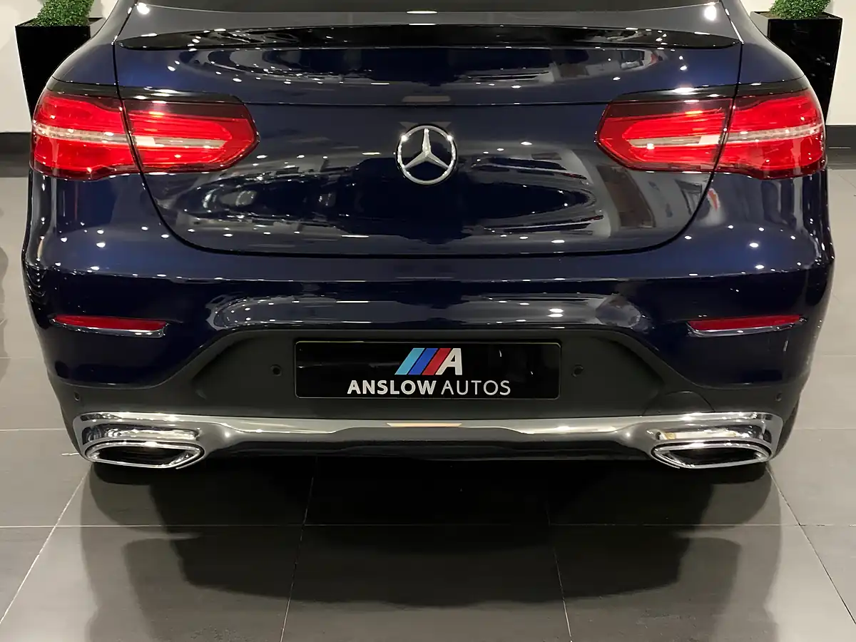 Used 2017 Mercedes-Benz Glc Sport (premium) Coupe Blue - Interior and Exterior details 11