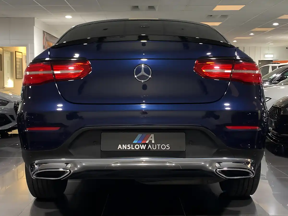 Used 2017 Mercedes-Benz Glc Sport (premium) Coupe Blue - Interior and Exterior details 17