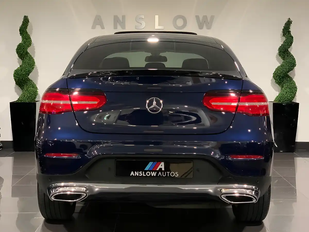 Used 2017 Mercedes-Benz Glc Sport (premium) Coupe Blue - Interior and Exterior details 4