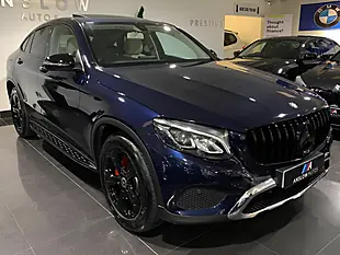 Used 2017 Mercedes-Benz Glc Sport (premium) Coupe Blue - Interior and Exterior details 9
