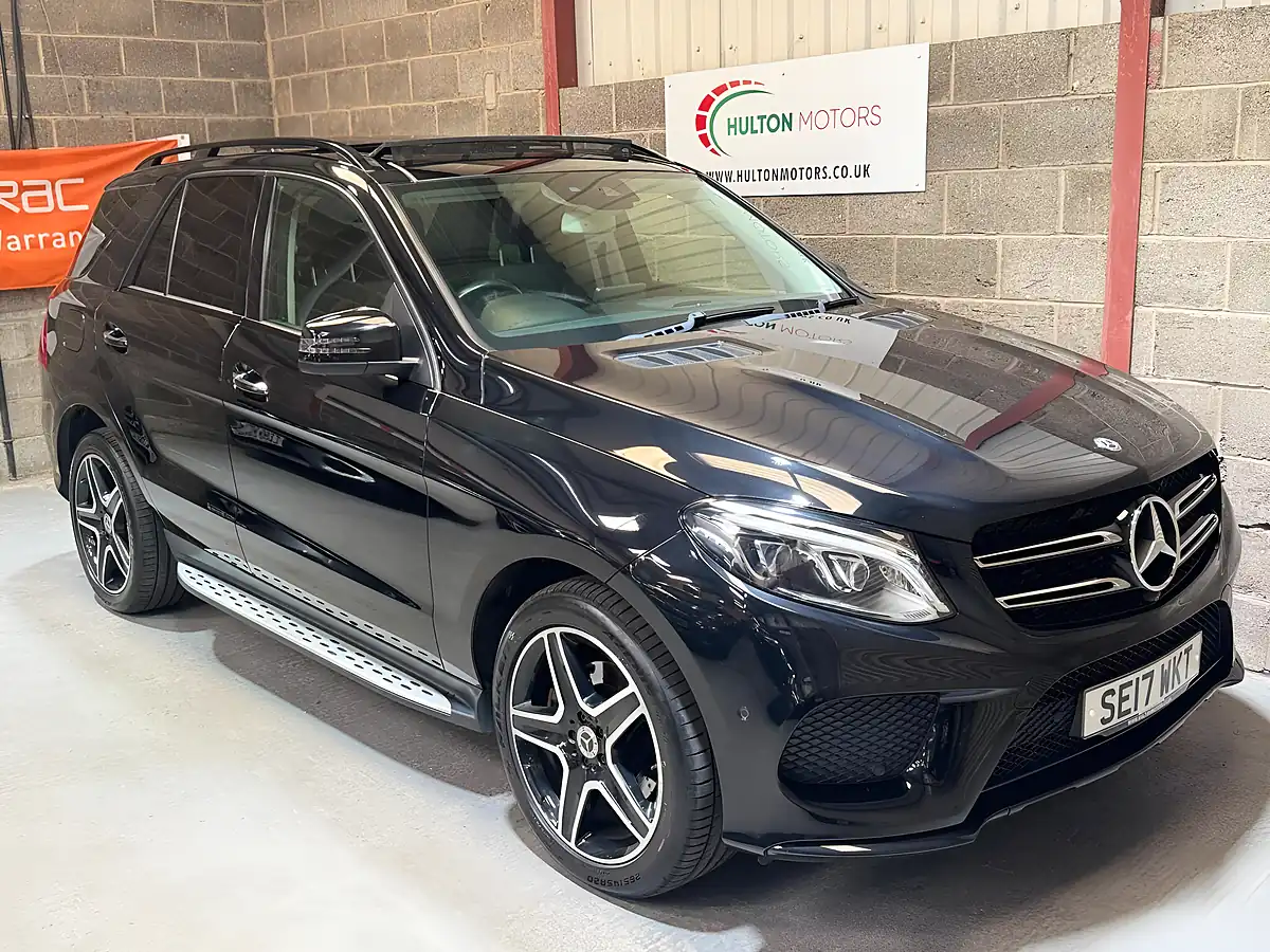 Used 2017 Mercedes-Benz Gle AMG Line Premium Plus Black - Front View