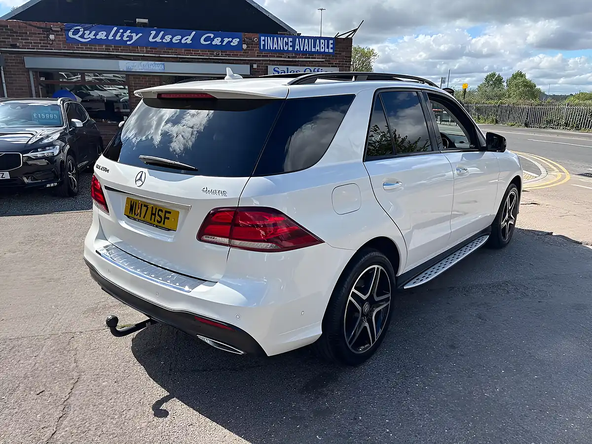 Used 2017 Mercedes-Benz Gle AMG Line (premium Plus) White - Interior and Exterior details 14