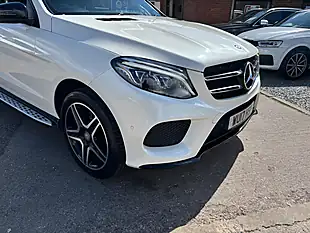 Used 2017 Mercedes-Benz Gle AMG Line (premium Plus) White - Interior and Exterior details 4