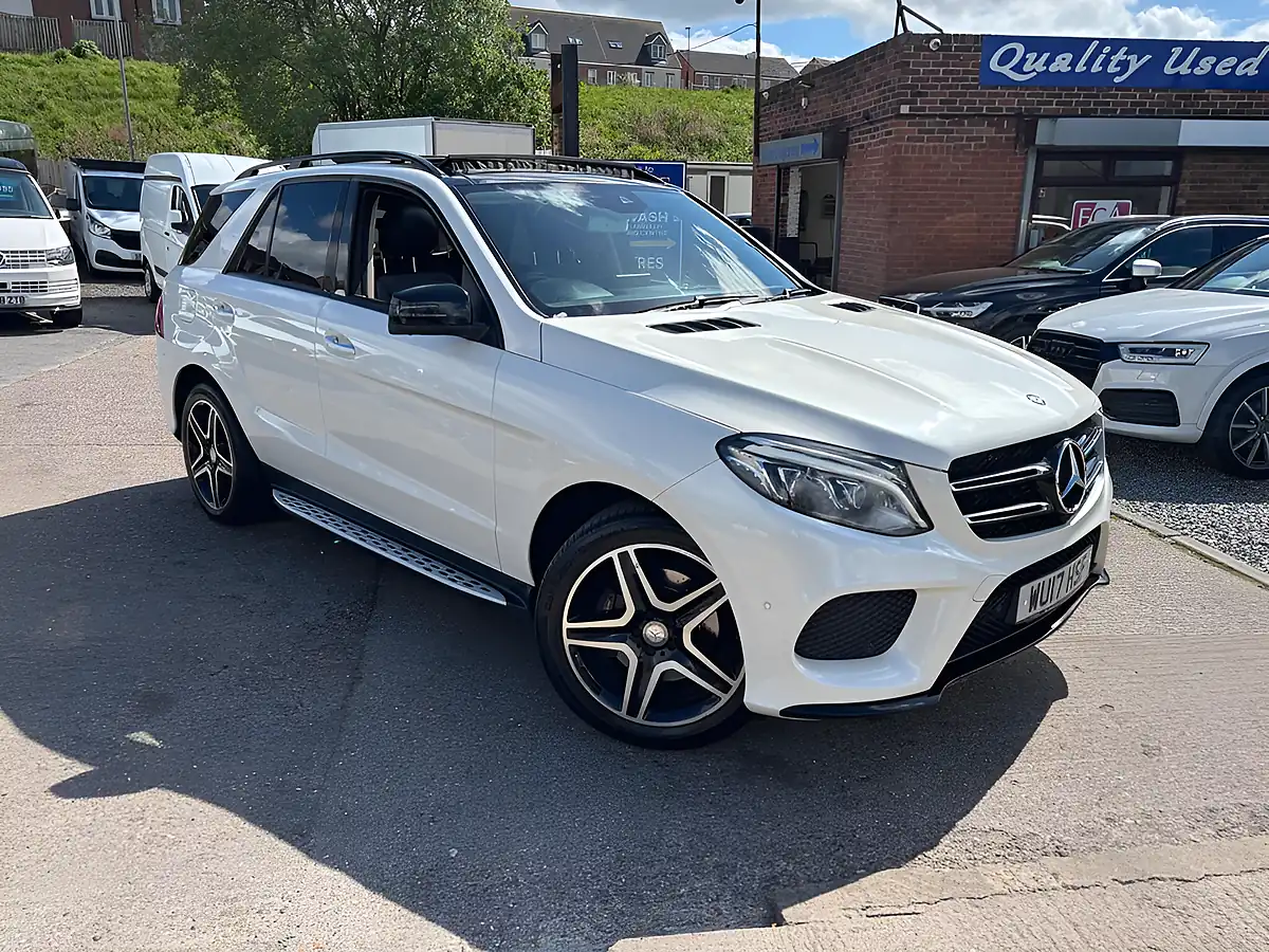 Used 2017 Mercedes-Benz Gle AMG Line (premium Plus) White - Interior and Exterior details 5