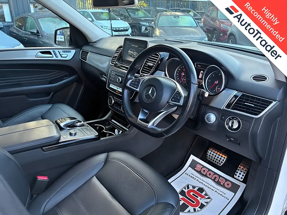 Used 2017 Mercedes-Benz Gle AMG Line Premium White - Interior and Exterior details 2