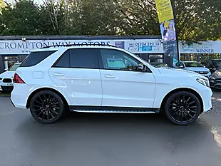 Used 2017 Mercedes-Benz Gle AMG Line Premium White - Interior and Exterior details 7