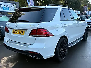 Used 2017 Mercedes-Benz Gle AMG Line Premium White - Interior and Exterior details 8