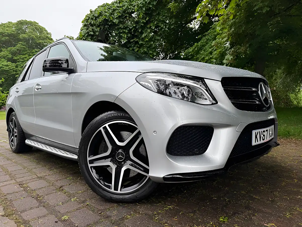 Used 2017 Mercedes-Benz Gle AMG (premium) Silver - Front View